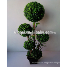 2017 hermoso árbol de los bonsais de plástico tropical artificial artificial interior o al aire libre para la venta